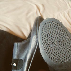 Giorgio Armani Suede Heeled Boots